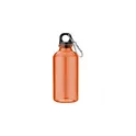 Variante orange - Bouteille de sport personnalisable 400 ml avec logo - RPET