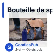 Bouteille de sport personnalisable 500 ml avec logo - Brenda - Miniature 11