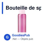 Bouteille de sport personnalisable 500 ml avec logo - RPET - Miniature 11