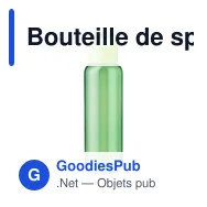 Bouteille de sport personnalisable 500 ml avec logo - RPET - Miniature 12