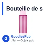 Bouteille de sport personnalisable 500 ml avec logo - RPET - Miniature 8