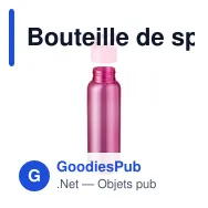 Bouteille de sport personnalisable 500 ml avec logo - RPET - Miniature 9