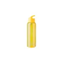 Variante jaune - Bouteille de sport personnalisable 500 ml avec logo - RPET