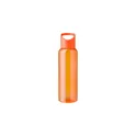 Variante orange - Bouteille de sport personnalisable 500 ml avec logo - RPET