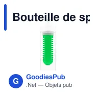 Bouteille de sport personnalisable 650 ml avec logo - Carter - Miniature 3
