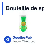Bouteille de sport personnalisable 650 ml avec logo - Carter - Miniature 4