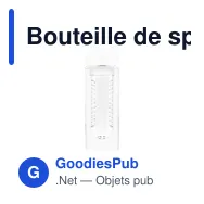 Bouteille de sport personnalisable 650 ml avec logo - Carter - Miniature 7