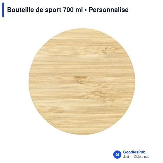 Bouteille de sport personnalisable 700 ml avec logo - modèle noir - Image 11