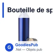 Bouteille de sport personnalisable 700 ml avec logo - modèle noir - Miniature 3