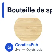 Bouteille de sport personnalisable 700 ml avec logo - modèle noir - Miniature 8
