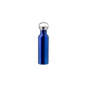 Variante bleu - Bouteille de sport personnalisable 700 ml avec logo - modèle noir