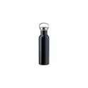 Variante noir - Bouteille de sport personnalisable 700 ml avec logo - modèle noir