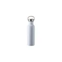 Variante blanc - Bouteille de sport personnalisable 700 ml avec logo - modèle noir