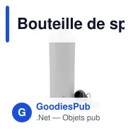 Bouteille de sport personnalisable 750 ml avec logo - Laveriano - Miniature 2