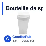 Bouteille de sport personnalisable 750 ml avec logo | Urelles - Miniature 11