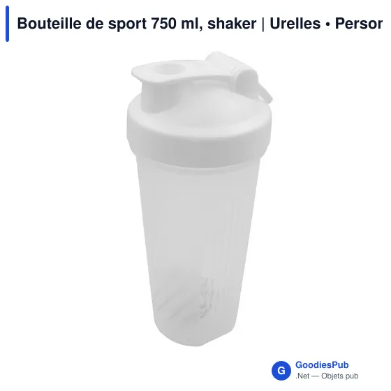 Bouteille de sport personnalisable 750 ml avec logo | Urelles - Image 11