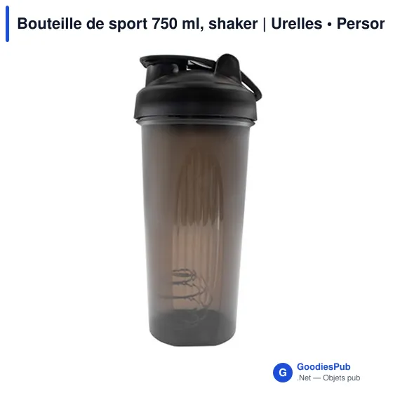 Bouteille de sport personnalisable 750 ml avec logo | Urelles - Image 6