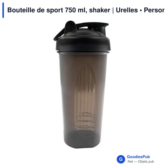 Bouteille de sport personnalisable 750 ml avec logo | Urelles - Image 7