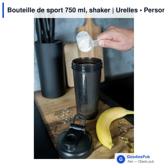 Bouteille de sport personnalisable 750 ml avec logo | Urelles - Image 9