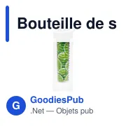 Bouteille de sport personnalisable 800 ml avec logo - Air Gifts - Miniature 1