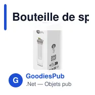 Bouteille de sport personnalisable 800 ml avec logo - Air Gifts - Miniature 12