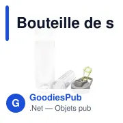 Bouteille de sport personnalisable 800 ml avec logo - Air Gifts - Miniature 3
