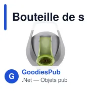 Bouteille de sport personnalisable 800 ml avec logo - Air Gifts - Miniature 6