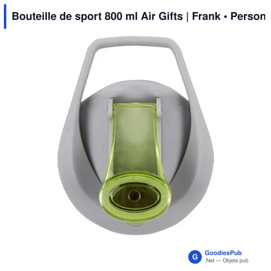 Bouteille de sport personnalisable 800 ml avec logo - Air Gifts - Image 6