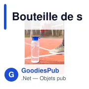 Bouteille de sport RPET 500 ml | Suna - Miniature 2