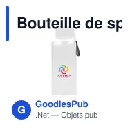 Bouteille de sport RPET 500 ml | Suna - Miniature 11