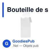 Bouteille de sport RPET 500 ml | Suna - Miniature 3