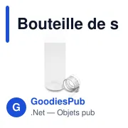 Bouteille de sport RPET 500 ml | Suna - Miniature 4