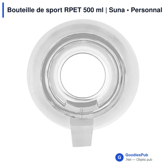 Bouteille de sport RPET 500 ml | Suna - Image 5