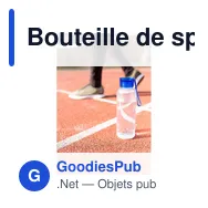 Bouteille de sport RPET 500 ml | Suna - Miniature 10