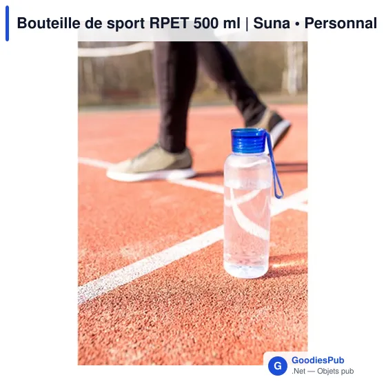 Bouteille de sport RPET 500 ml | Suna - Image 10