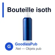Bouteille isotherme personnalisable 1 000 ml avec logo - Damien - Miniature 11