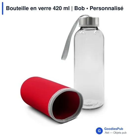 Bouteille en verre 420 ml | Bob - Image 11