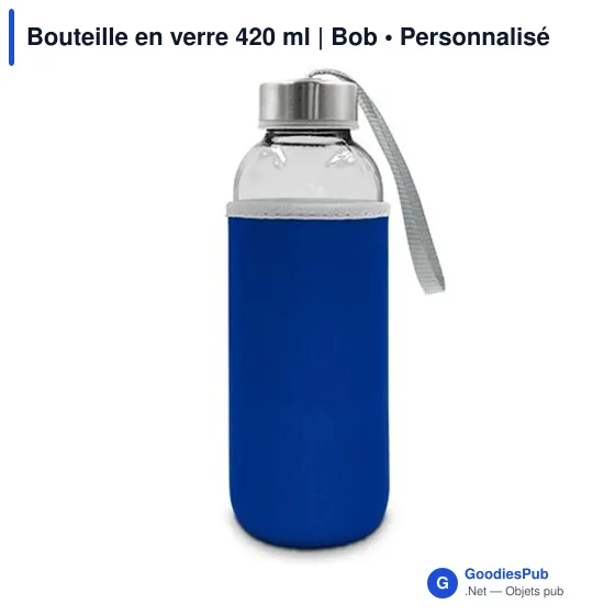 Bouteille en verre 420 ml | Bob - Image 3
