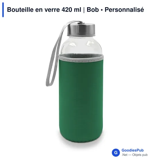 Bouteille en verre 420 ml | Bob - Image 5