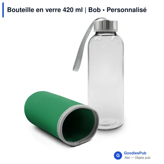 Bouteille en verre 420 ml | Bob - Image 6