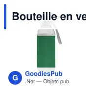 Bouteille en verre 420 ml | Bob - Miniature 7
