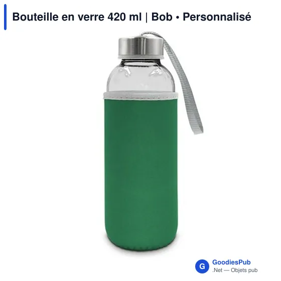 Bouteille en verre 420 ml | Bob - Image 7