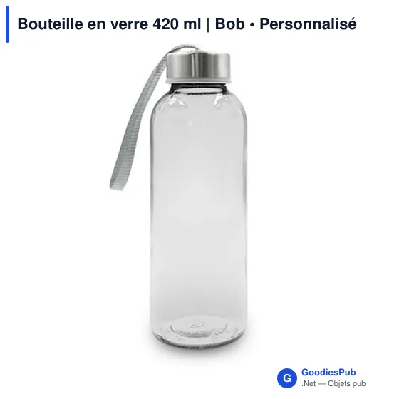 Bouteille en verre 420 ml | Bob - Image 8