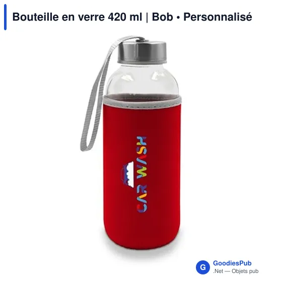 Bouteille en verre 420 ml | Bob - Image 9