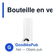 Bouteille en verre personnalisable 500 ml avec logo | Viivi - Miniature 9