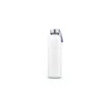 Variante bleu marine - Bouteille en verre personnalisable 500 ml avec logo | Viivi