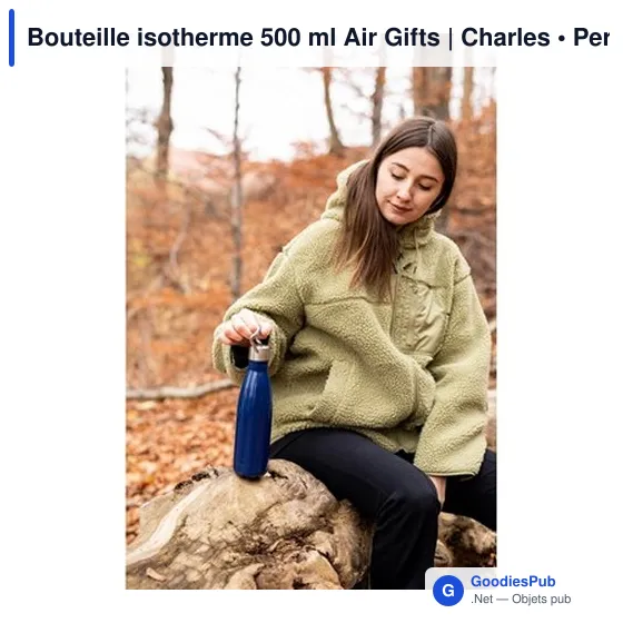Bouteille isotherme personnalisable 500 ml avec logo - Air Gifts - Image 11