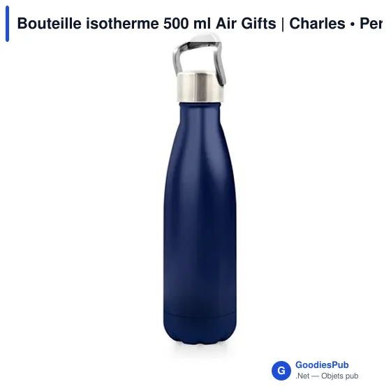 Bouteille isotherme personnalisable 500 ml avec logo - Air Gifts - Image 4