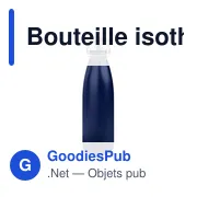 Bouteille isotherme personnalisable 500 ml avec logo - Air Gifts - Miniature 6