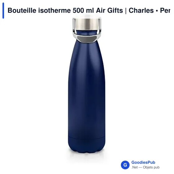 Bouteille isotherme personnalisable 500 ml avec logo - Air Gifts - Image 6